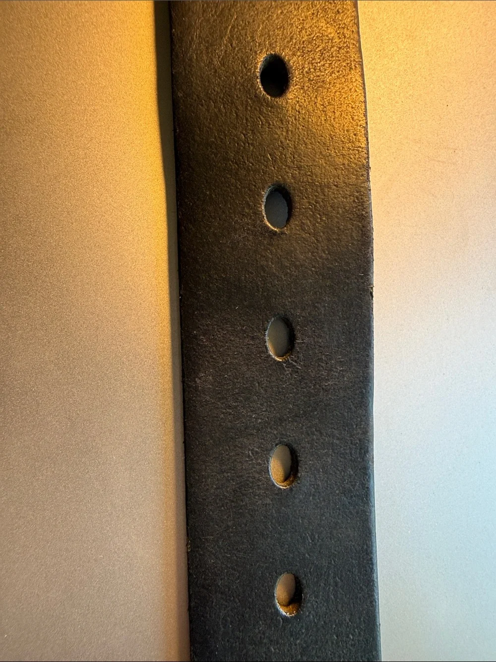Levi’s Genuine Italian Leather Belt Black USA Made Size 38/95